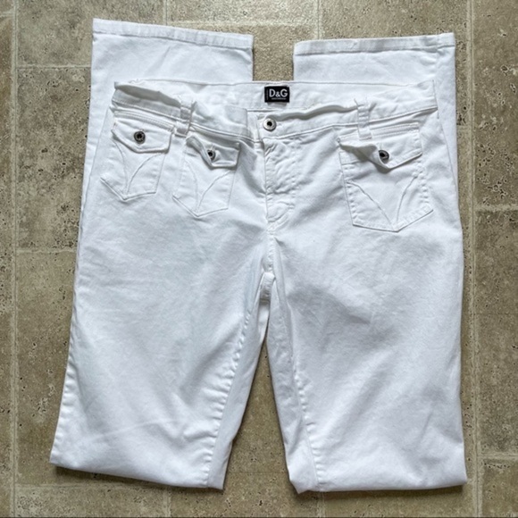 DOLCE & GABBANA RARE LOW RISE STRAIGHT JEANS - Picture 4 of 11